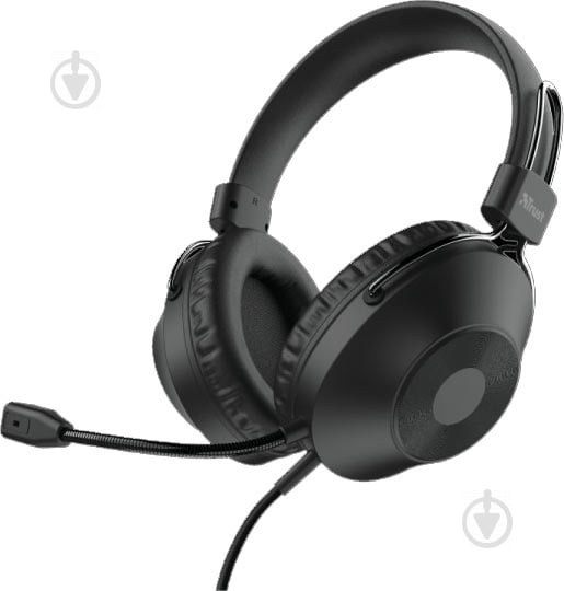 Гарнитура Trust Ozo Over-Ear USB Headset black (24132_TRUST) - фото 4