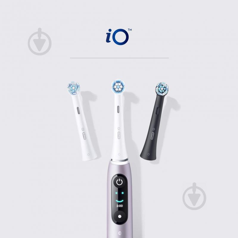 Насадки для электрической зубной щетки Oral-B iO Ultimate Clean белые, 4 шт. - фото 5