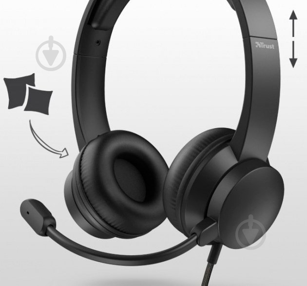 Гарнітура Trust Rydo On-Ear black (24133) - фото 12