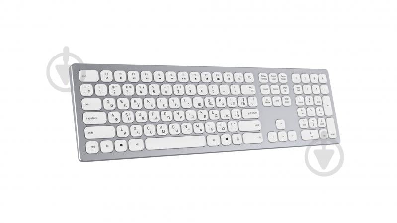 Клавиатура беспроводная OfficePro SK1550 Wireless (SK1550W) white - фото 3