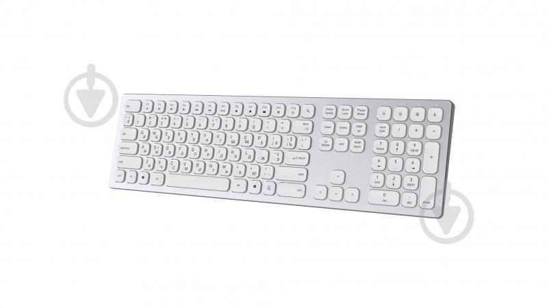 Клавиатура беспроводная OfficePro SK1550 Wireless (SK1550W) white - фото 2