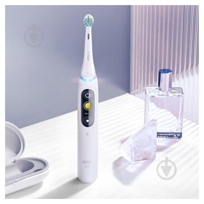 Насадки для электрической зубной щетки Oral-B iO Gentle Care белые, 4 шт. - фото 6