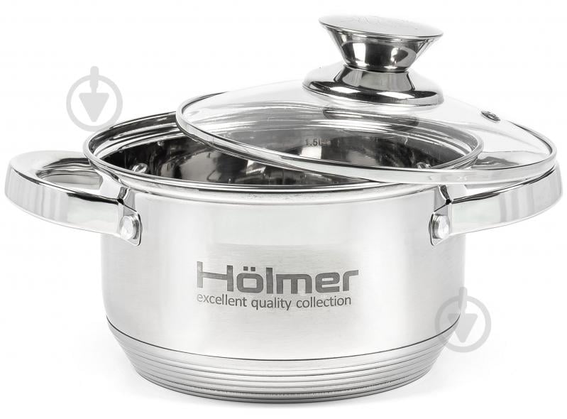 Набор кастрюль Holmer СS-1452-SS - фото 2