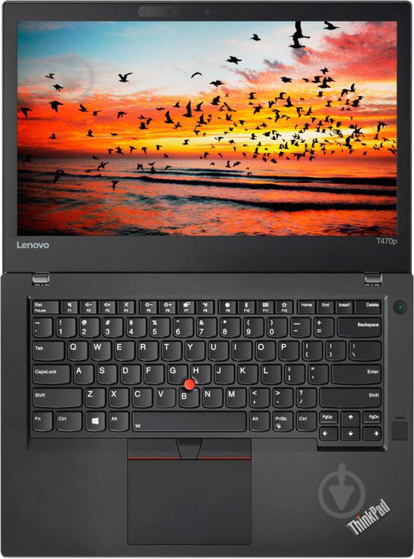 Ноутбук Lenovo ThinkPad T470p 14" (20J60043RT) black - фото 6