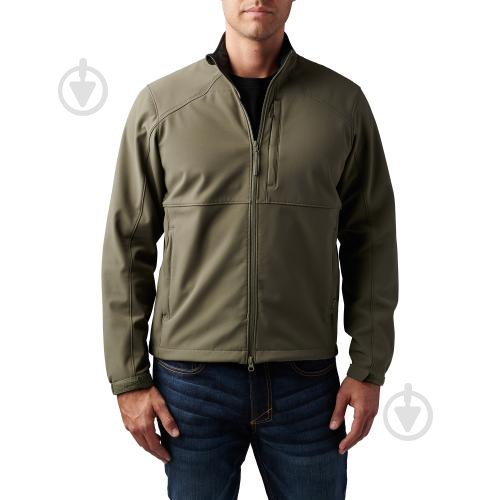 Куртка мужская демисезонная 5.11 Tactical ДЕМИСЕЗОННАЯ "NEVADA SOFTSHELL JACKET" 78035-186 р.M [186] Ranger Green - фото 1