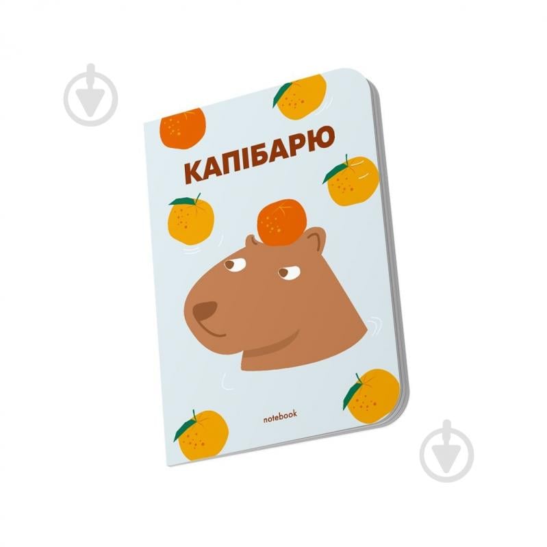 Блокнот Orner «Капибарю» голубой - фото 5