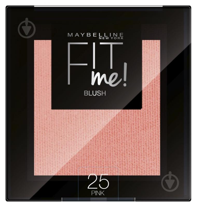 Румяна Maybelline New York Fit Me 25 Pink 4,5 г - фото 1