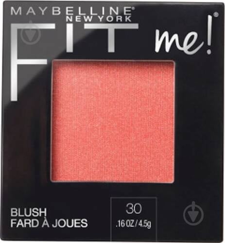 Рум'яна Maybelline New York Fit Me 30 Rose 5 г - фото 1