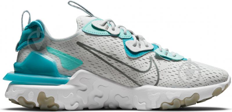 Кроссовки мужские демисезонные Nike React Vision DM2828-001 р.46 светло-серые - фото 4
