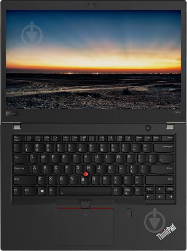 Ноутбук Lenovo ThinkPad T480s 14" (20L7001HRT) black - фото 7