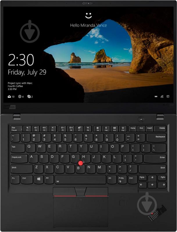 Ноутбук Lenovo ThinkPad X1 Carbon (6th Gen) 14" (20KG004JRT) black - фото 7