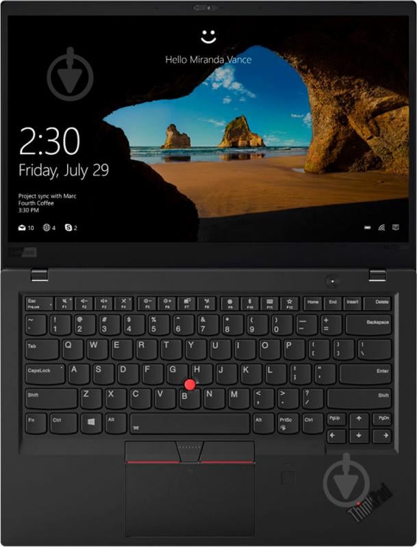 Ноутбук Lenovo ThinkPad X1 Carbon (6th Gen) 14" (20KH006HRT) black - фото 7