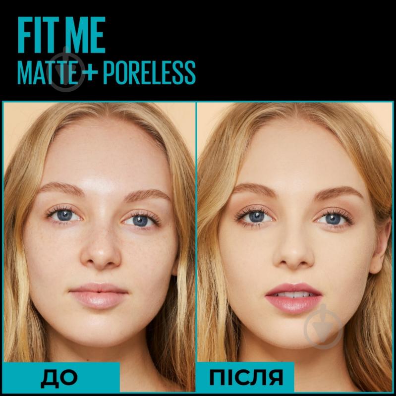 Крем тональний Maybelline New York Fit Me Matte and Poreless Foundation 104 Soft Ivory 30 мл - фото 3