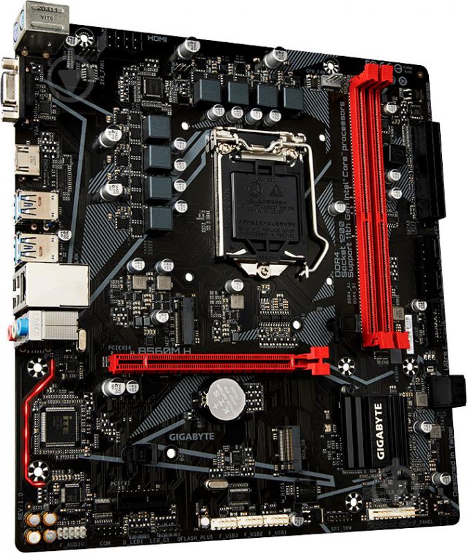 Материнская плата Gigabyte B560M H (Socket 1200, Intel B560, mirco ATX) - фото 4