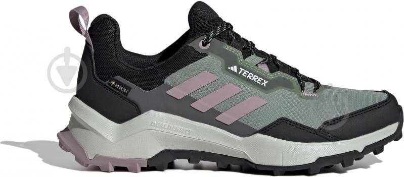 Кросівки жіночі демісезонні Adidas TERREX AX4 GTX W IE2576 р.36 чорно-зелені - фото 1