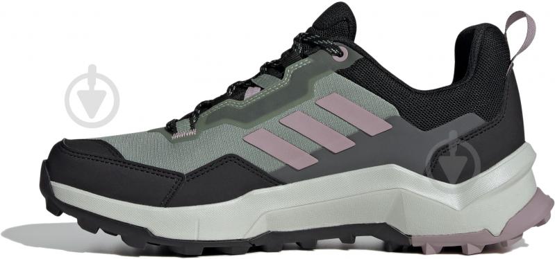 Кросівки жіночі демісезонні Adidas TERREX AX4 GTX W IE2576 р.36 чорно-зелені - фото 2