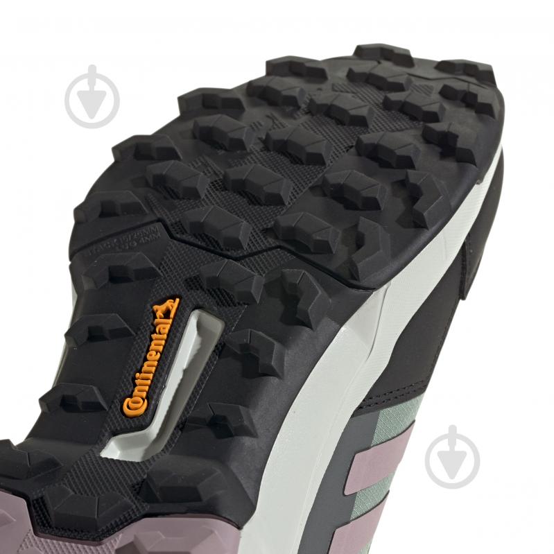 Кросівки жіночі демісезонні Adidas TERREX AX4 GTX W IE2576 р.36 чорно-зелені - фото 9