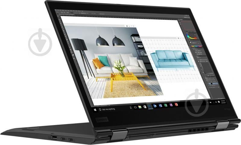 Ноутбук Lenovo ThinkPad X1 Yoga (3rd Gen) 14" (20LD002KRT) black - фото 2