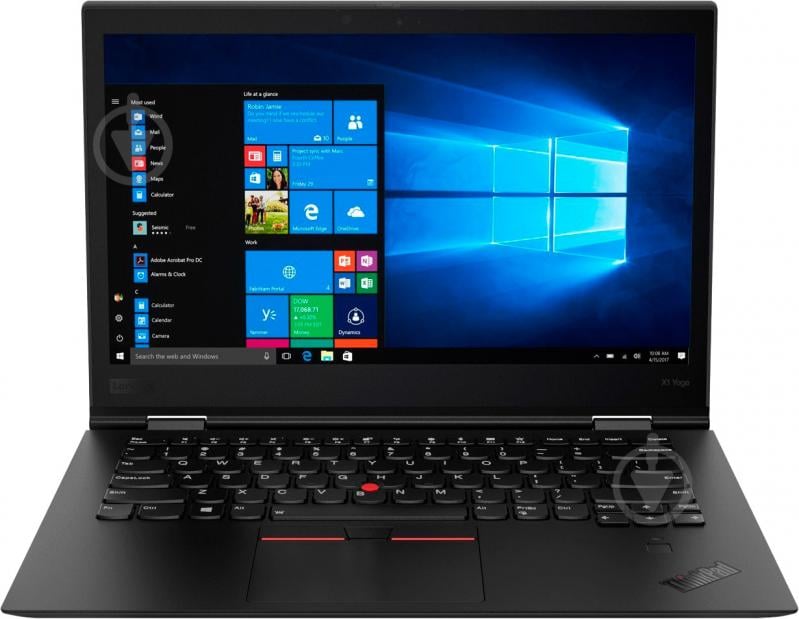 Ноутбук Lenovo ThinkPad X1 Yoga (3rd Gen) 14" (20LD002KRT) black - фото 5