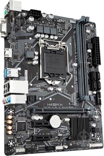 Материнська плата Gigabyte H410M H V3 (Socket 1200, Intel H470, mirco ATX) - фото 1