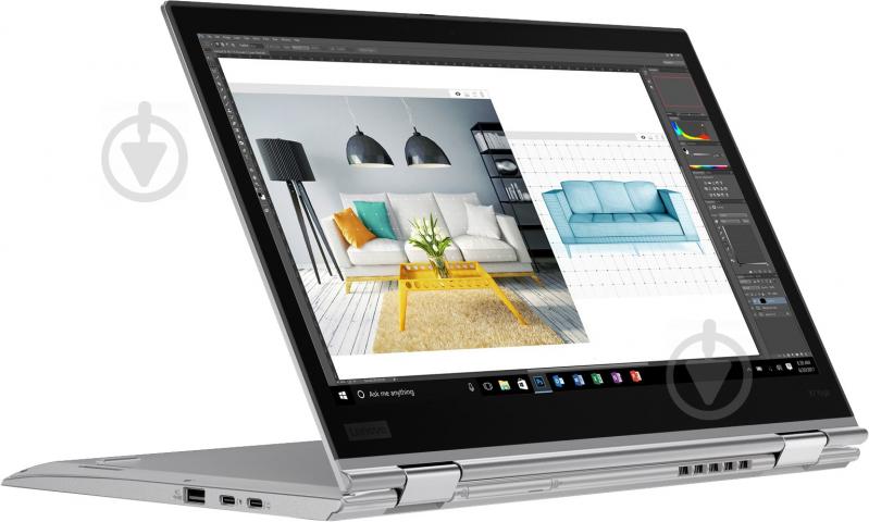 Ноутбук Lenovo ThinkPad X1 Yoga (3rd Gen) 14" (20LF000TRT) silver - фото 2