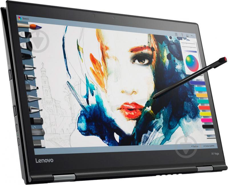 Ноутбук Lenovo ThinkPad X1 Yoga (2nd Gen) 14" (20JD005DRK) black - фото 5