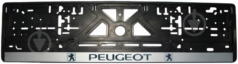 Рамка під номерний знак PEUGEOT - фото 1 Рамка під номерний знак PEUGEOT - фото 1