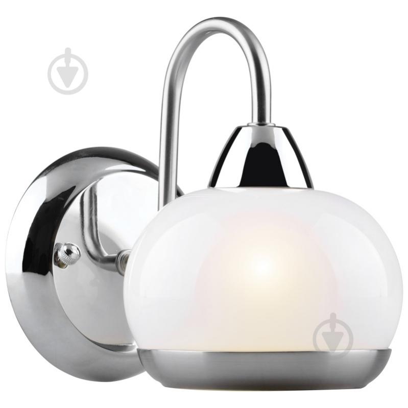 Бра Brille LK-553W 40 Вт E14 никель 26-622 - фото 1