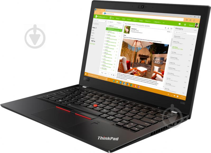 Ноутбук Lenovo ThinkPad X280 12.5" (20KF0053RT) black - фото 3