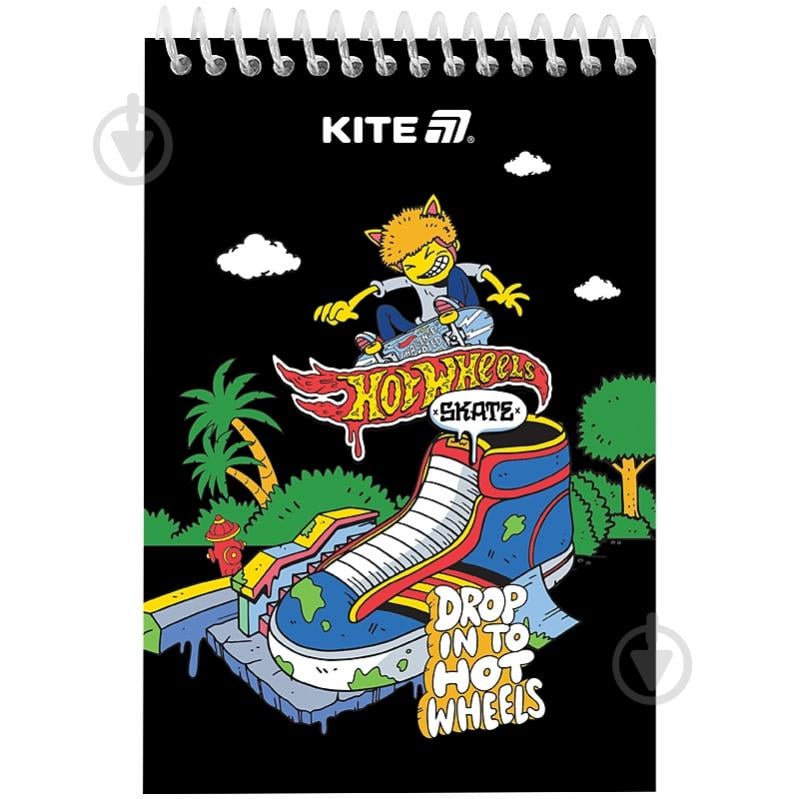 Блокнот KITE А6 Hot Wheels HW25-196-2 - фото 1 Блокнот KITE А6 Hot Wheels HW25-196-2 - фото 1