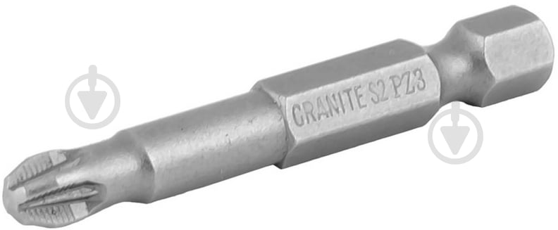 Набір викруткових насадок GRANITE PZ3 50 мм 1/4" 2 шт. 10-93-500 - фото 1