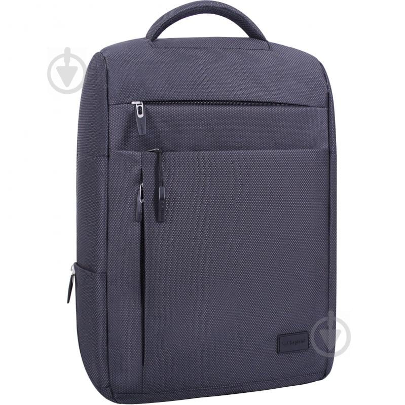 Рюкзак для ноутбука AIRON Bagland Волноріз 13-15" black (4821784622189) - фото 1