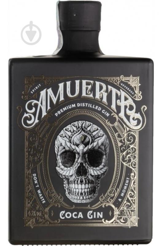 Джин Coca Leaf Gin Black Edition 43 % 0,7 л - фото 1 Джин Coca Leaf Gin Black Edition 43 % 0,7 л - фото 1