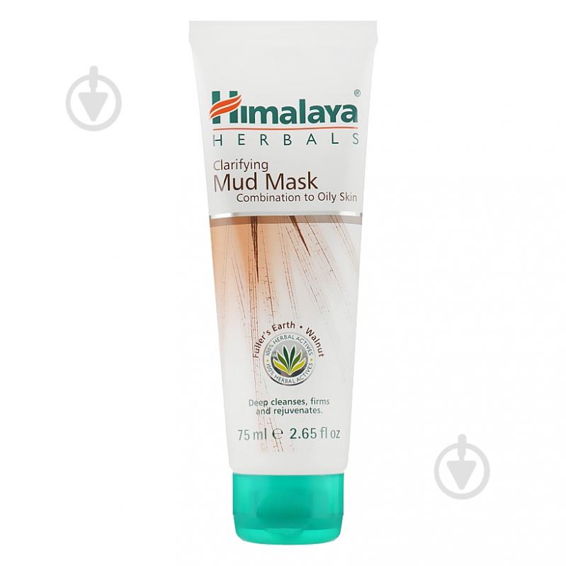 М'який очищувальний гель Himalaya Herbals з глиною 75 мл - фото 1