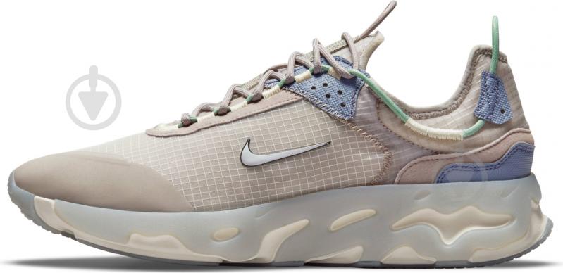 Кроссовки мужские демисезонные Nike React Live CV1772-002 р.45 бежевые - фото 1