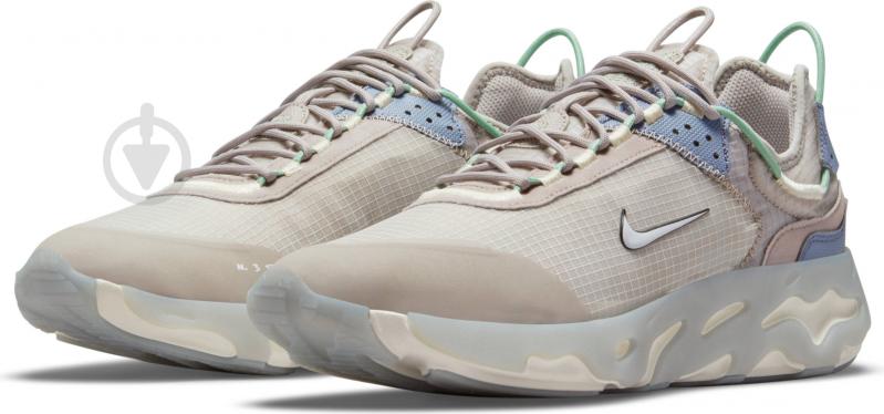 Кроссовки мужские демисезонные Nike React Live CV1772-002 р.46 бежевые - фото 8