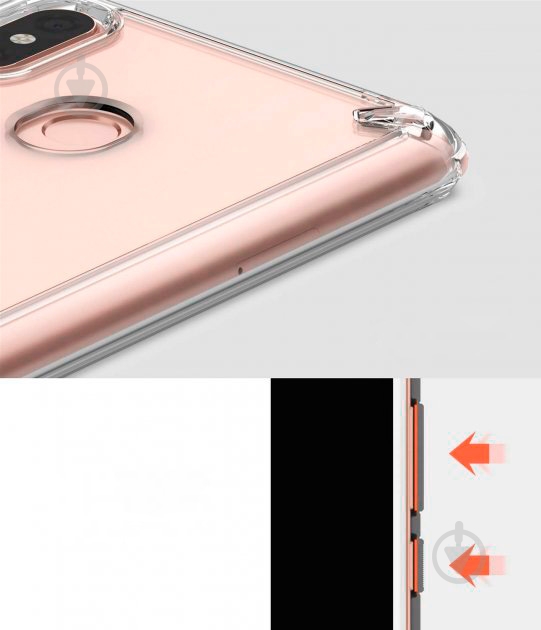 Чехол Ringke Fusion Clear для Xiaomi Mi Max 3 - фото 4