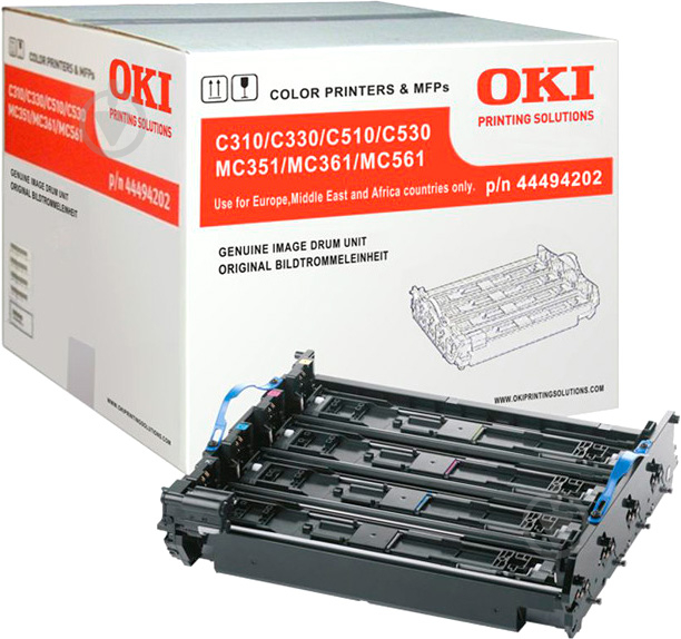 Фотокондуктор OKI 44494202 EP-Cart-C310/330/510/530 цветной - фото 1