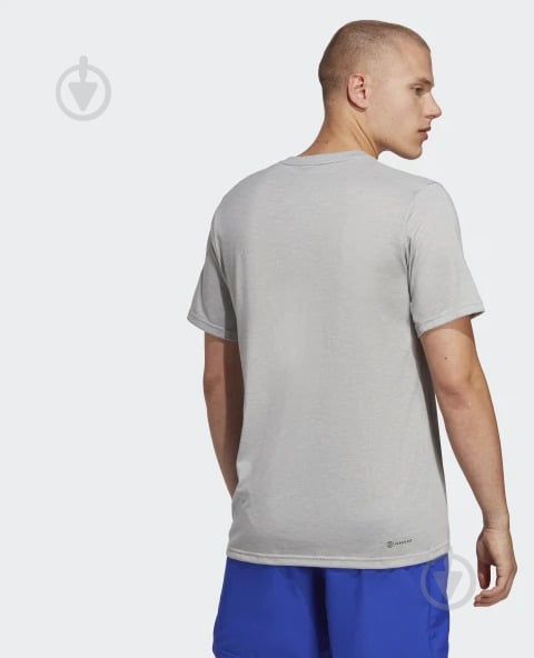 Футболка Adidas TR-ES COMF TEE IC7424 р.2XL серый - фото 3