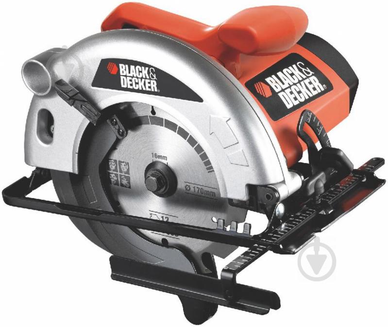 Пила дисковая Black+Decker CD601A - фото 1