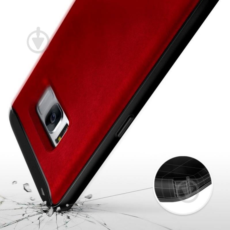 Чехол Ringke Flex S для Samsung Galaxy S8 Plus Red (RCS4355) - фото 5