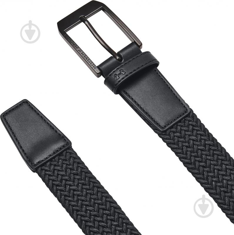 Ремінь Under Armour M BRAIDED GOLF BELT р.M 104 см 1387746-001 - фото 1