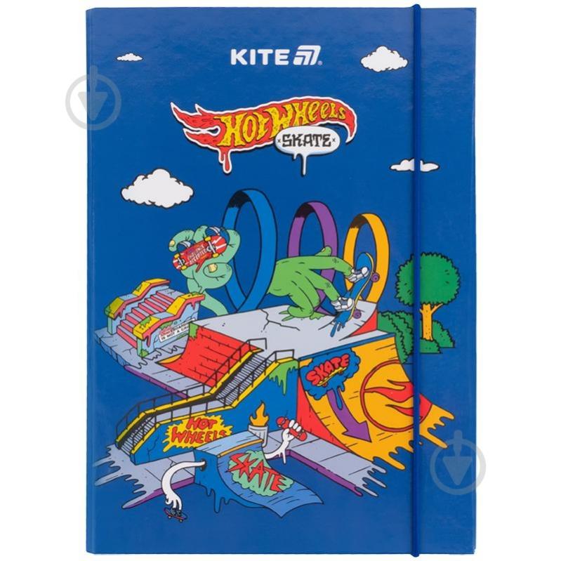 Папка на резинке B5 Hot Wheels HW25-210-2 KITE - фото 2