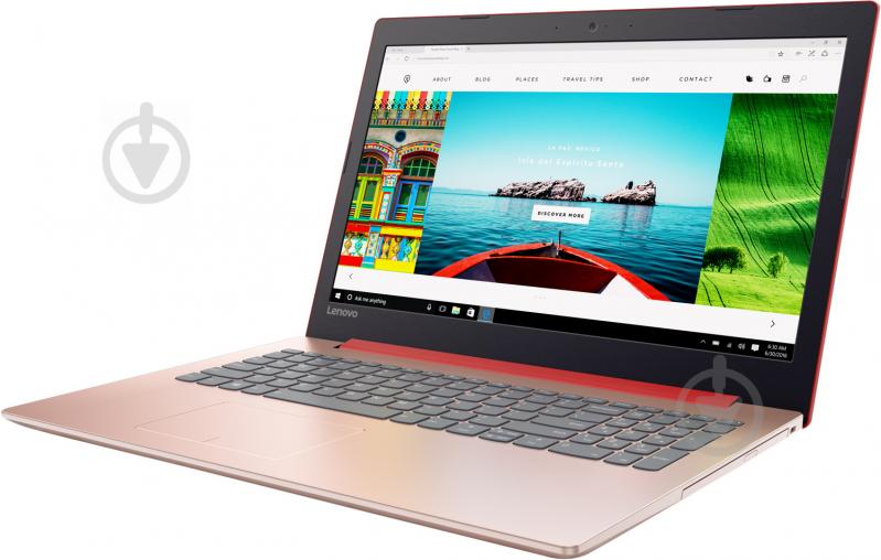 Ноутбук Lenovo IdeaPad 320-15IKB 15.6" (80XL03HRRA) coral red - фото 4