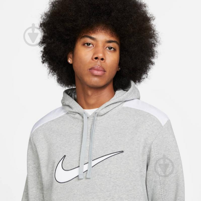 Джемпер Nike M NSW SP FLC HOODIE BB FN0247-063 р.S сірий - фото 3