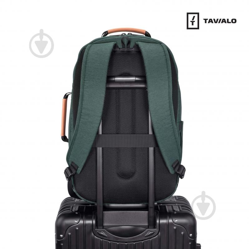 Рюкзак Tavialo TC24-124GN CityLife 24 л зеленый - фото 5