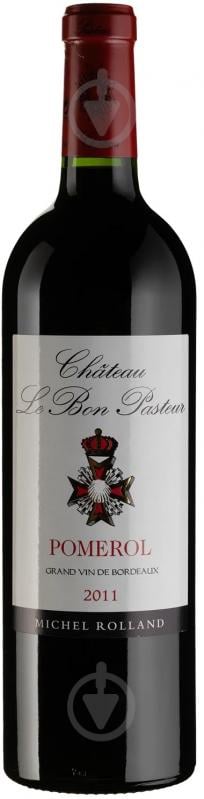 Вино Chateau Le Bon Pasteur 2011 0,75 л - фото 1