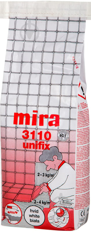 Клей для плитки Mira 3110 Unifix 5 кг - фото 1