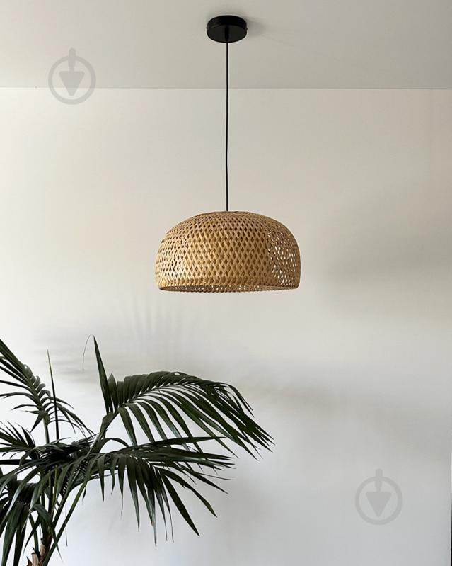 Люстра подвесная Edlin Zanzibar 1x60 Вт /E27 бежевый PLP25155 - фото 2