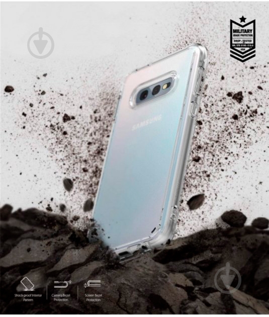Чохол Ringke Fusion для Samsung Galaxy S10e Clear (RCS4518) - фото 6